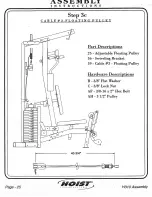 Предварительный просмотр 23 страницы Hoist Fitness H310 Owner'S Manual