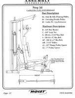 Предварительный просмотр 25 страницы Hoist Fitness H310 Owner'S Manual