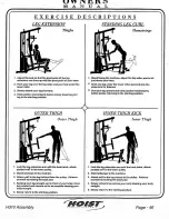 Предварительный просмотр 40 страницы Hoist Fitness H310 Owner'S Manual