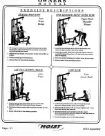 Предварительный просмотр 45 страницы Hoist Fitness H310 Owner'S Manual