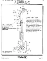 Предварительный просмотр 10 страницы Hoist Fitness H310A Owner'S Manual