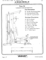 Предварительный просмотр 26 страницы Hoist Fitness H310A Owner'S Manual