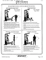 Предварительный просмотр 45 страницы Hoist Fitness H310A Owner'S Manual