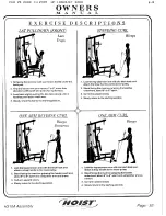 Предварительный просмотр 47 страницы Hoist Fitness H310A Owner'S Manual