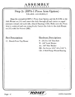 Preview for 10 page of Hoist Fitness H4400A Owner'S Manual