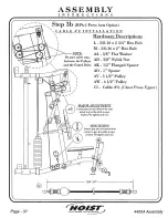 Preview for 38 page of Hoist Fitness H4400A Owner'S Manual