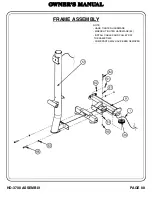 Preview for 9 page of Hoist Fitness HD-3700 Owner'S Manual