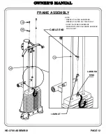 Preview for 13 page of Hoist Fitness HD-3700 Owner'S Manual