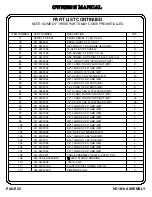 Preview for 26 page of Hoist Fitness HD1610 Owner'S Manual