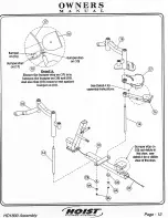 Preview for 12 page of Hoist Fitness HD1800 Owner'S Manual