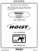 Preview for 43 page of Hoist Fitness HD1800 Owner'S Manual