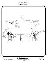 Предварительный просмотр 13 страницы Hoist Fitness HD1900 Owner'S Manual