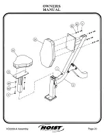 Предварительный просмотр 21 страницы Hoist Fitness HD2200-A Owner'S Manual