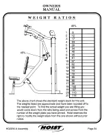 Предварительный просмотр 35 страницы Hoist Fitness HD2200-A Owner'S Manual