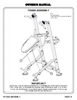 Предварительный просмотр 17 страницы Hoist Fitness HF-5962 Owner'S Manual