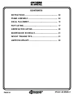 Preview for 2 page of Hoist Fitness HF4261 Owner'S Manual