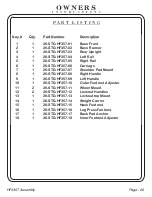 Preview for 21 page of Hoist Fitness HF4357 Owner'S Manual