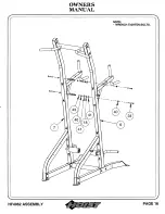 Предварительный просмотр 17 страницы Hoist Fitness HF4962 Owner'S Manual