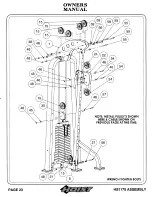 Предварительный просмотр 24 страницы Hoist Fitness HI-LO PULLEY HS1175 Owner'S Manual