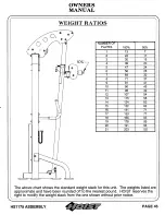 Предварительный просмотр 47 страницы Hoist Fitness HI-LO PULLEY HS1175 Owner'S Manual