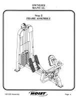 Предварительный просмотр 5 страницы Hoist Fitness HS1225 Owner'S Manual