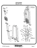 Предварительный просмотр 9 страницы Hoist Fitness HS1225 Owner'S Manual