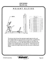 Preview for 33 page of Hoist Fitness HS1225 Owner'S Manual