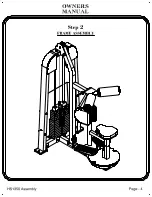 Preview for 5 page of Hoist Fitness HS1350 Owner'S Manual