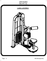 Preview for 12 page of Hoist Fitness HS1350 Owner'S Manual