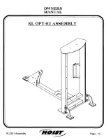 Preview for 13 page of Hoist Fitness KL2201 Owner'S Manual