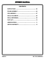 Предварительный просмотр 2 страницы Hoist Fitness MC-7013 Owner'S Manual