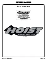 Preview for 7 page of Hoist Fitness MC-7015 Owner'S Manual