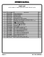 Предварительный просмотр 12 страницы Hoist Fitness MC-7021 Owner'S Manual