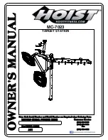 Hoist Fitness MC-7023 Owner'S Manual preview