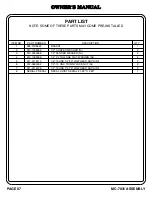 Preview for 8 page of Hoist Fitness MC-7031 Owner'S Manual