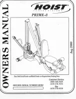 Hoist Fitness Prime-8 Owner'S Manual предпросмотр