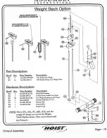 Preview for 17 page of Hoist Fitness Prime-8 Owner'S Manual