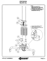 Preview for 15 page of Hoist Fitness PTS-LAT Owner'S Manual