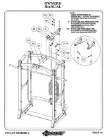 Preview for 17 page of Hoist Fitness PTS-LAT Owner'S Manual