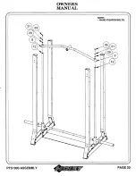 Preview for 21 page of Hoist Fitness PTS1000 Owner'S Manual