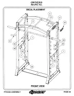 Preview for 39 page of Hoist Fitness PTS1000 Owner'S Manual