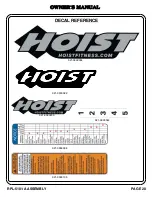 Preview for 21 page of Hoist Fitness ROC-IT RPL-5101-A Owner'S Manual