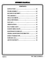 Preview for 2 page of Hoist Fitness ROC-IT RPL-5203-A Owner'S Manual