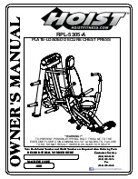 Hoist Fitness ROC-IT RPL-5305-A Owner'S Manual preview