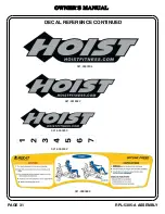 Preview for 32 page of Hoist Fitness ROC-IT RPL-5305-A Owner'S Manual