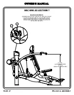 Preview for 28 page of Hoist Fitness ROC-IT RPL-5501 Owner'S Manual