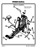 Preview for 32 page of Hoist Fitness ROC-IT RPL-5501 Owner'S Manual