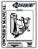 Preview for 1 page of Hoist Fitness ROC-IT RS-1101 Owner'S Manual