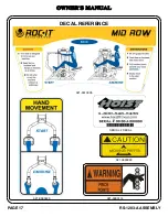 Preview for 18 page of Hoist Fitness ROC-IT RS-1203-A Owner'S Manual