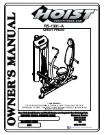 Hoist Fitness ROC-IT RS-1301-A Owner'S Manual preview